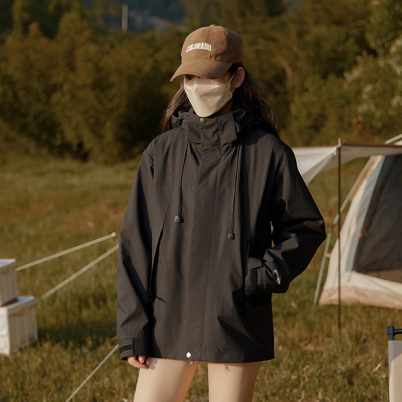 Ddmyoutdoor New Outdoor Assault Suit For Men Women Autumn And Winter Three In One Detachable Fleece Warm Two Piece Set Windproof Jackets