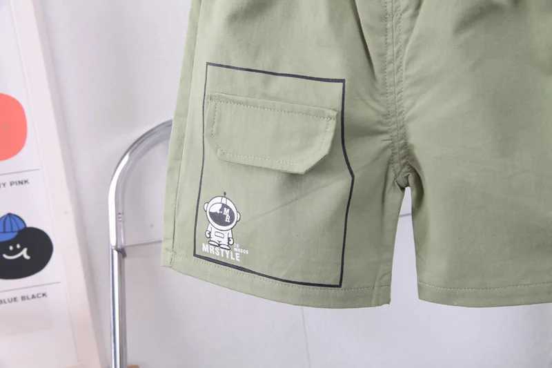 Toddler Baby Boy Girl Clothing Sets Summer Casual Infant Cartoon 2pcs Outfits T-shirt+Shorts Kids Tracksuit R250606