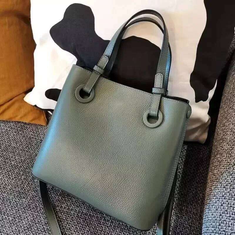 The First Layer Of Cowhide With All High-Grade Sense Hand Bags Elegant Crossbody Large Capacity Female Bag Tide
