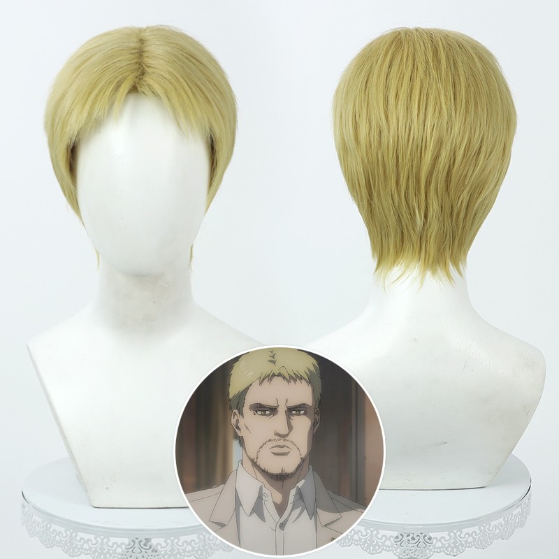 Free Man Attacking giants Eren Jaeger Yelena Zeke Jaeger Mikasa Ackerman Levi Ackerman Armin Arlert cosplay wig