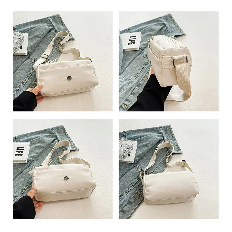 Versatile Crossbody Bag Simple Shoulder Bag Style Summer Leisure Single-shoulder Bag Female Tourist Womens Bag 250530