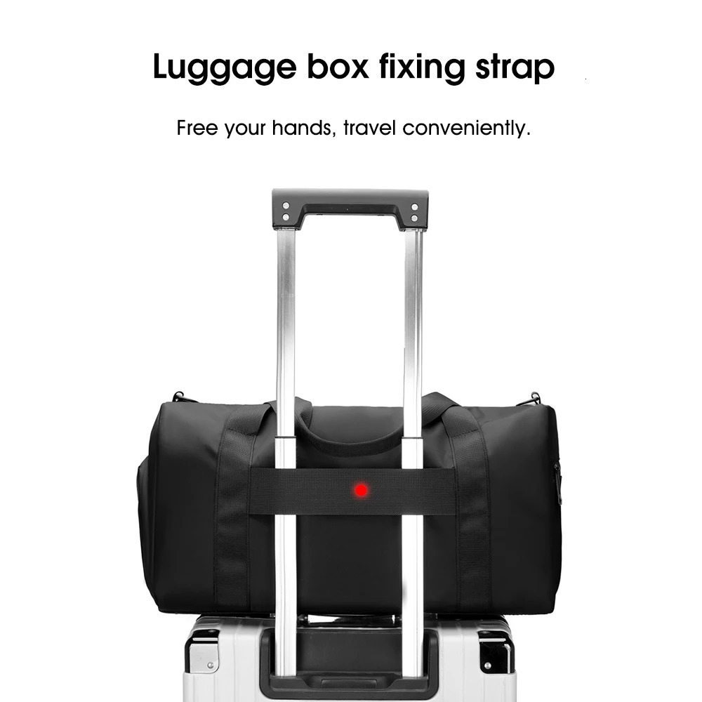 1 male and female sports bag independent shoe storage fitness travel bag large capacity dry and wet separation swimming bag 250605