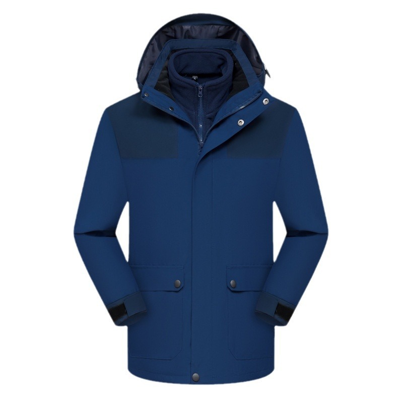 Ddmyoutdoor New High Quality Assault Outdoor Unisex Color Blocked Detachable Hat Waterproof And Windproof Mountaineering Suit Jackets