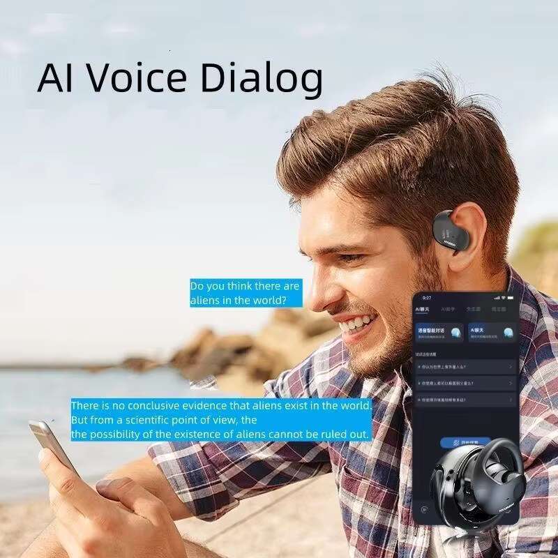 DHgadges Wireless AI Translator Earbuds Real Time Multi Language Smart Voice Device for Travel and Communication