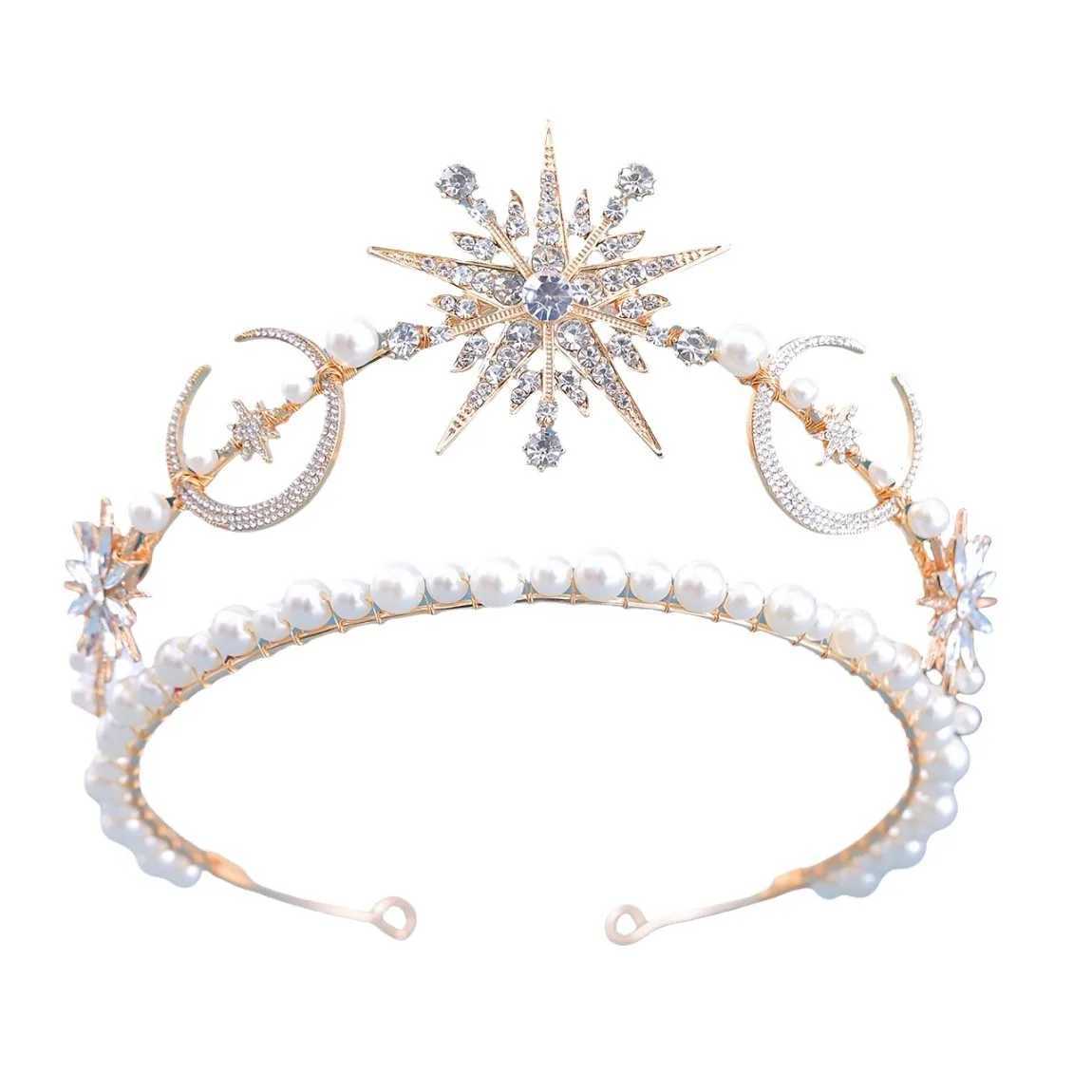 Baroque Crystal Tiaras And Crowns Rhinestone Prom Diadem Crown For Women Bridal Wedding Hair Accessories Jewelry Crown Tiara Z250605