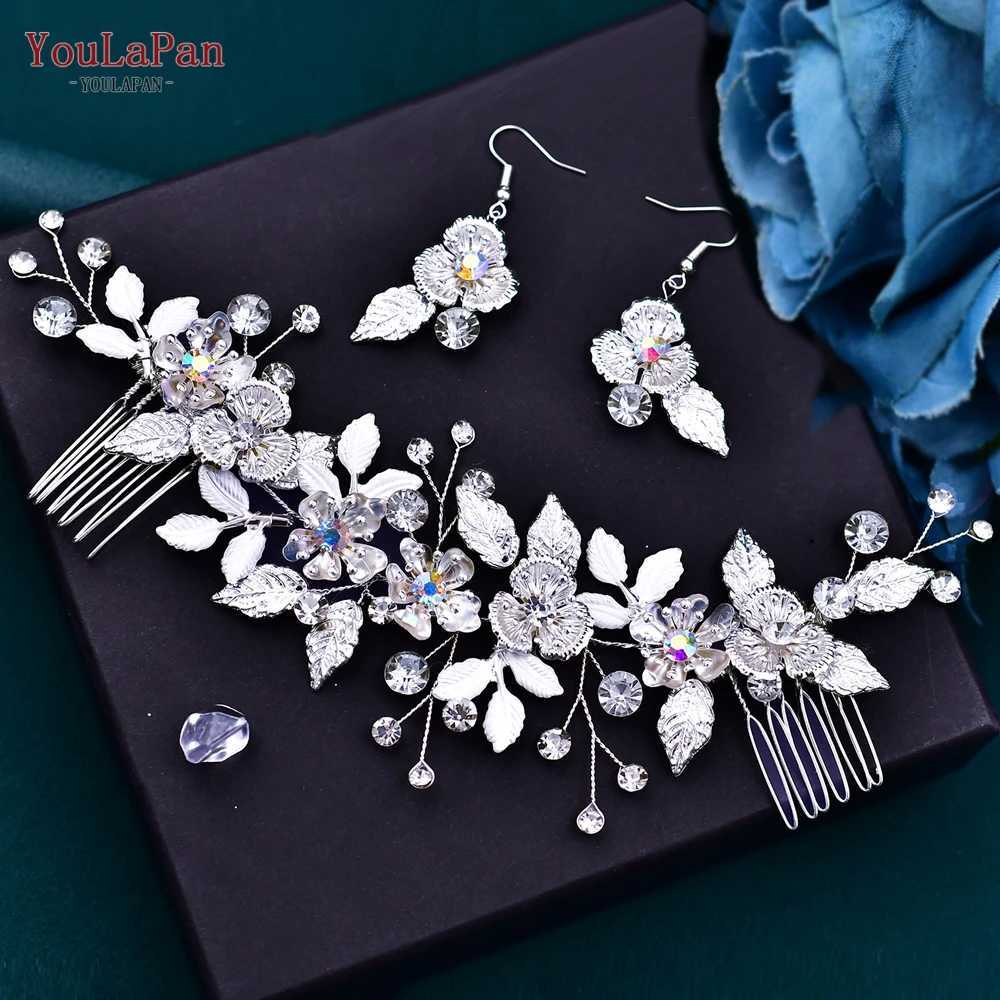 YouLaPan Woman Hair Comb Bridal Headdresses Wedding Hair Accessories Bride Tiara Hair Clip Pageant Headwear for Party HP523 Z250605