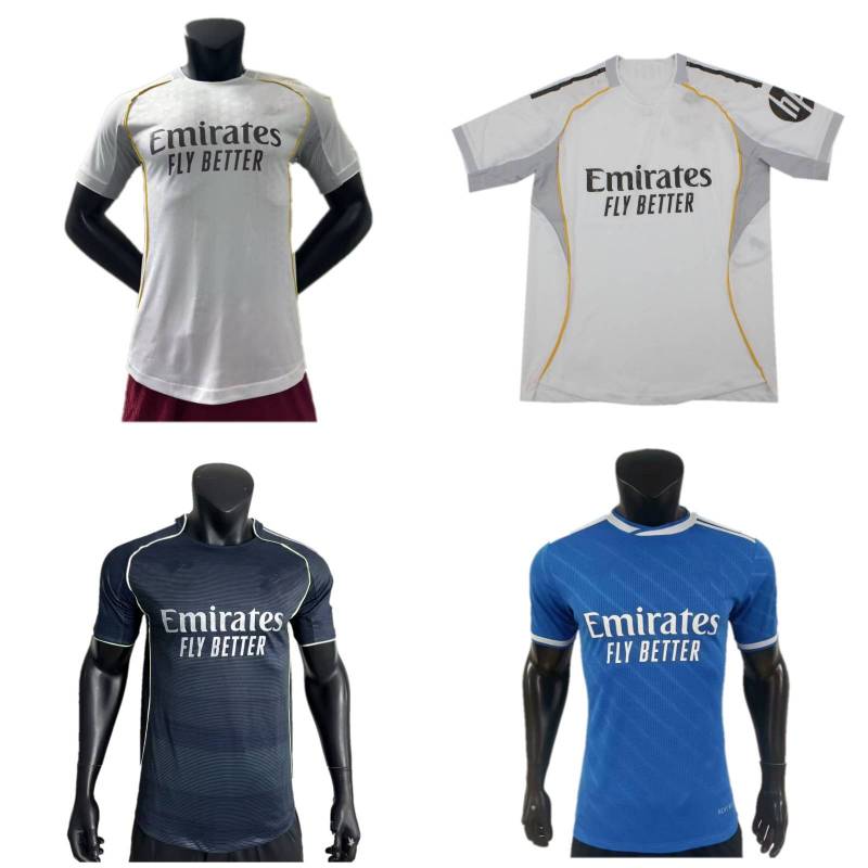 2025/26 BELLINGHAM MBAPPE Player Version Soccer Jersey MODRIC RUDIGER ARDA GULER VINI JR. RODRYGO Uniform CARVAJAL CAMAVINGA TCHOUAMENI ENDRICK Long Sleeve shirt