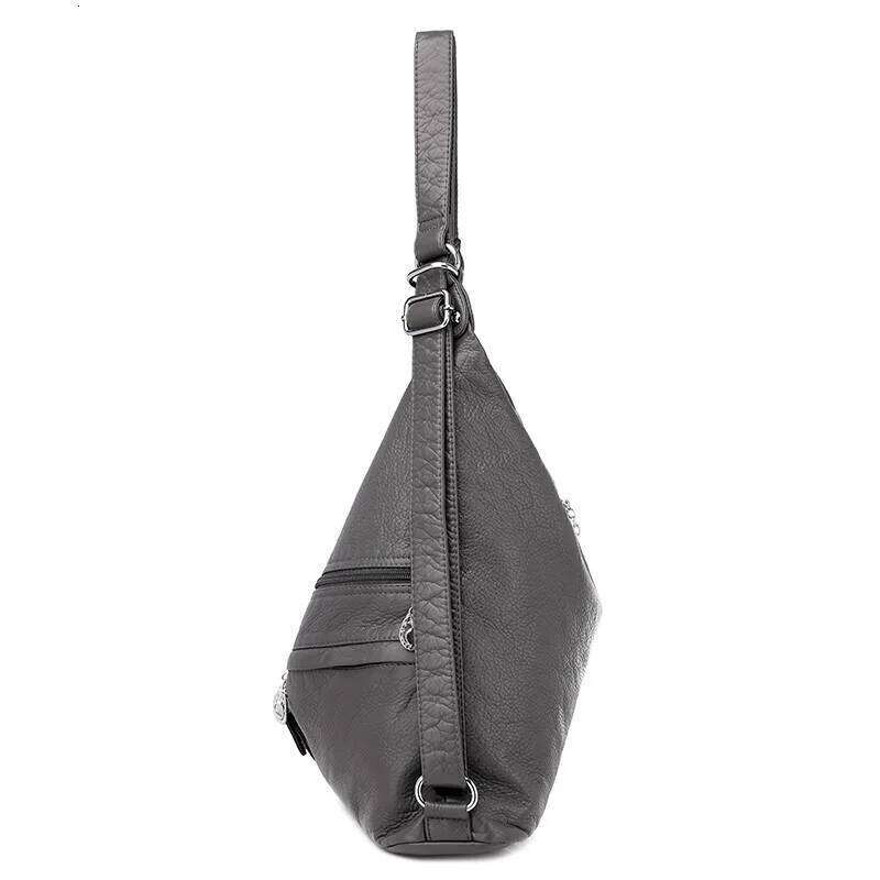 Annmouler Large Women Shoulder Pu Crossbody Soft Leather Messenger 3 Color Handbag Totes Designer Pocket Bag