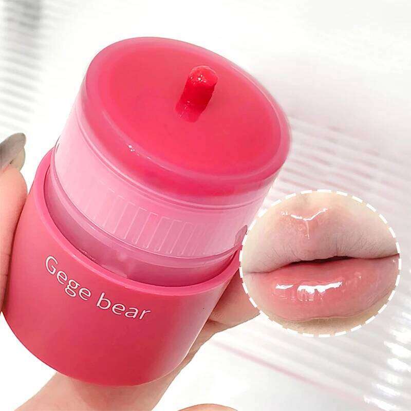 Gege bear Full Color Moisturizes Hydrating Korean Delicate Girl Lip Balm Cross Border Beauty free shipping