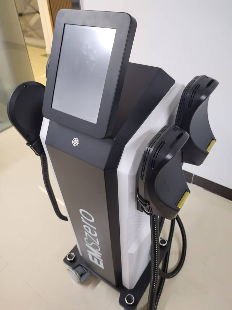 New Ems Rf 4 Handles Muscle Training Ems Muscle Stimulator Body Slimming Fat Burning Ems Sculpt Slimming Shape Body Build Muscle Fat Burn Body Contour