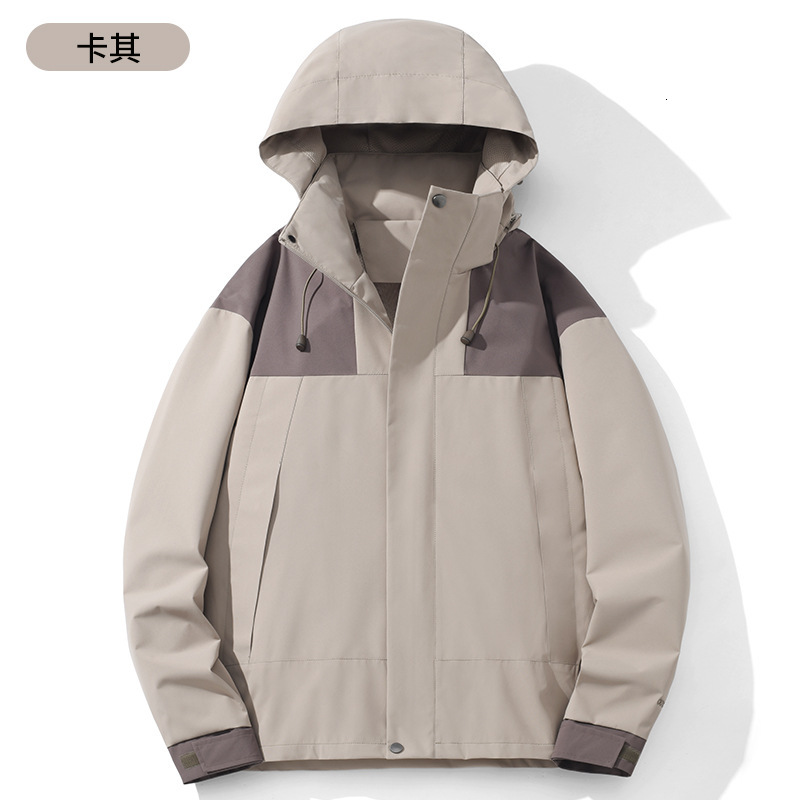 Ddmyoutdoor Outdoor Women S Autumn Thin Waterproof Single Layer Loose Version Stormtrooper Men S Fashionable Casual Hooded Jacket Jackets