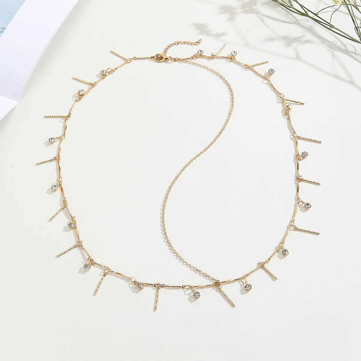 Boho Tassels Rhinestone Head Chain Headbands for Women Vintage Fashion Wedding Accessories Forehead Chain Indian Hair Jewelry Z250605