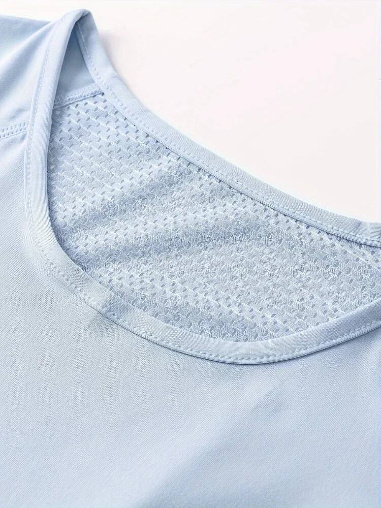 New Summer Solid Yoga Shirts Women Quick Dry Beauty Mesh Back Sports Running T-shirt Sexy Fiess Gym Training Tops Short Sleeve