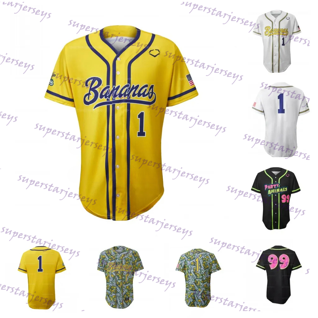 Bananas Olson 8 Phillips 29 Rac 15 Baseball Jersey Customized Jerseys For Fans Mens Women Youth
