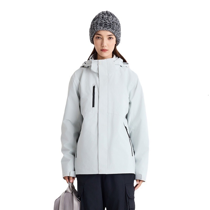 Ddmyoutdoor Autumn Winter Three In One Color Blocked Men S Windproof Outdoor Hiking Warm Fleece Jacket LG Jackets