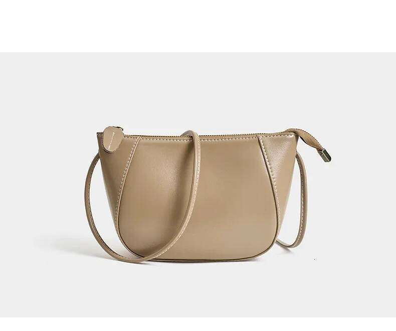 Designer Bags 2025 Women Natural Genuine Leather Shoulder Bags Ladies Fashion Versatile Designer Crossbody Bag Female Shell Cowhide Handbags Luxury Ba