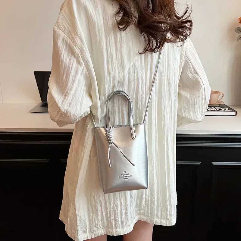 Meet You Womens Red Pu Leather Mini Crossbody Bag Summer Fashion Trend Female Cellphone Pouch Letter Pattern Small Handbag M250606