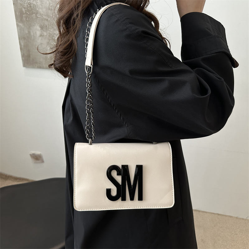 designer Fashion Trend Personality Simple Stylish Spring 2025 Niche Design New Elegant Casual Crossbody Small Square Bag