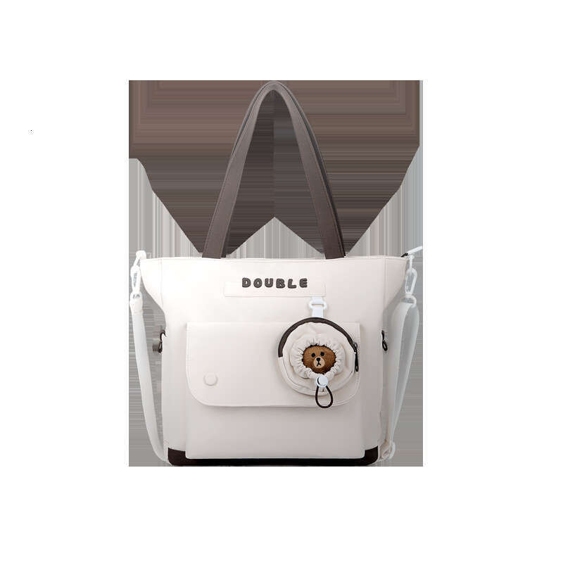 Ins Trend Unisex Student Class Tutoring Handbag Versatile Commuter Shoulder Crossbody Bag