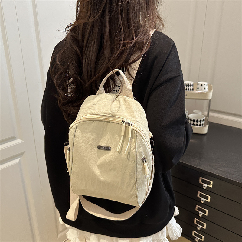 designer Trendy Niche Fashion Large Capacity Backpack 2025 Spring New Casual Simple Women's Commuter Backpack