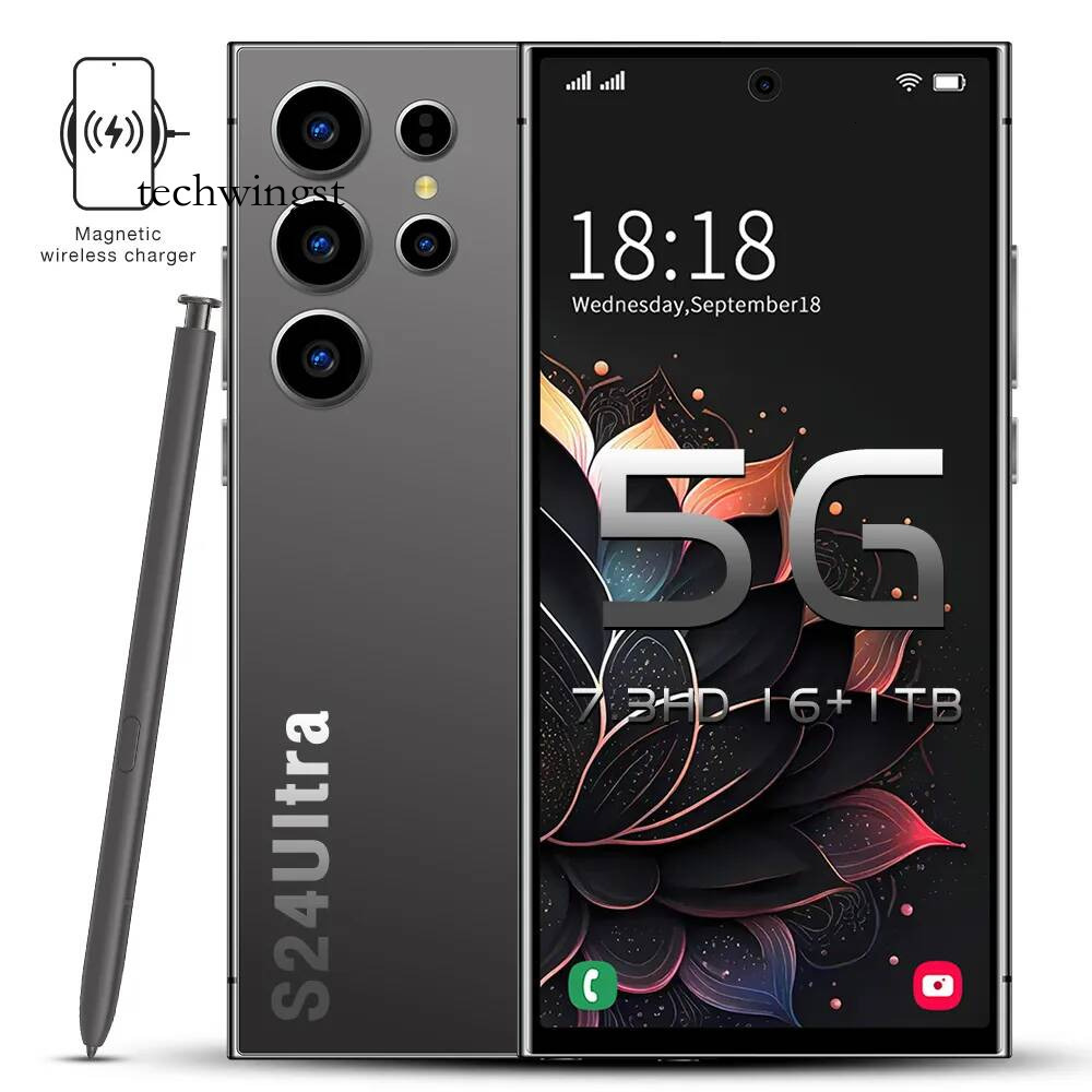 S24 Ultra 5G Android Smartphone 16GB+1TB Unlocked Touch Screen Camera HD Phone Display Face Recognition GPS