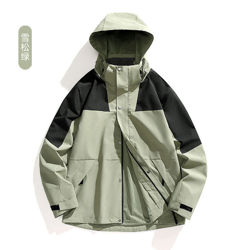Ddmyoutdoor Spring And Autumn Outdoor New Trendy Stormtrooper Thin Double Piece Unisex Travel Mountaineering Windproof Coat Jackets