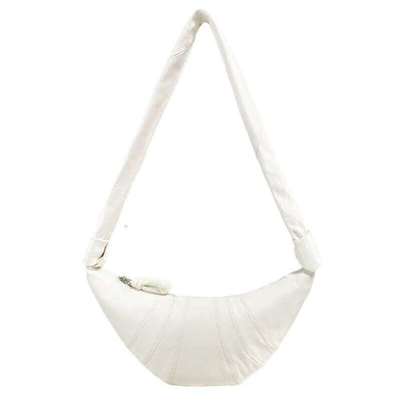 2025 Luxurious Leather Underarm Dumpling Bag Single Shoulder Ox Horn Bags Casual Commuting Soft Shape