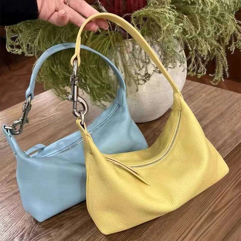 Korean Elegant Ladies Handbags High Quality Pu Soft Leather Underarm Commuting Daily Shoulder New Crossbody Women's Bag