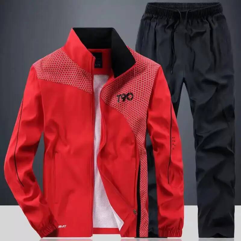 Ddmyoutdoor Breathable Pieces Running Sets Sportswear Men S Jogging Sport Homme Jacket Pants Sweatsuit Plus Size Workout Clothes Jogging Suit