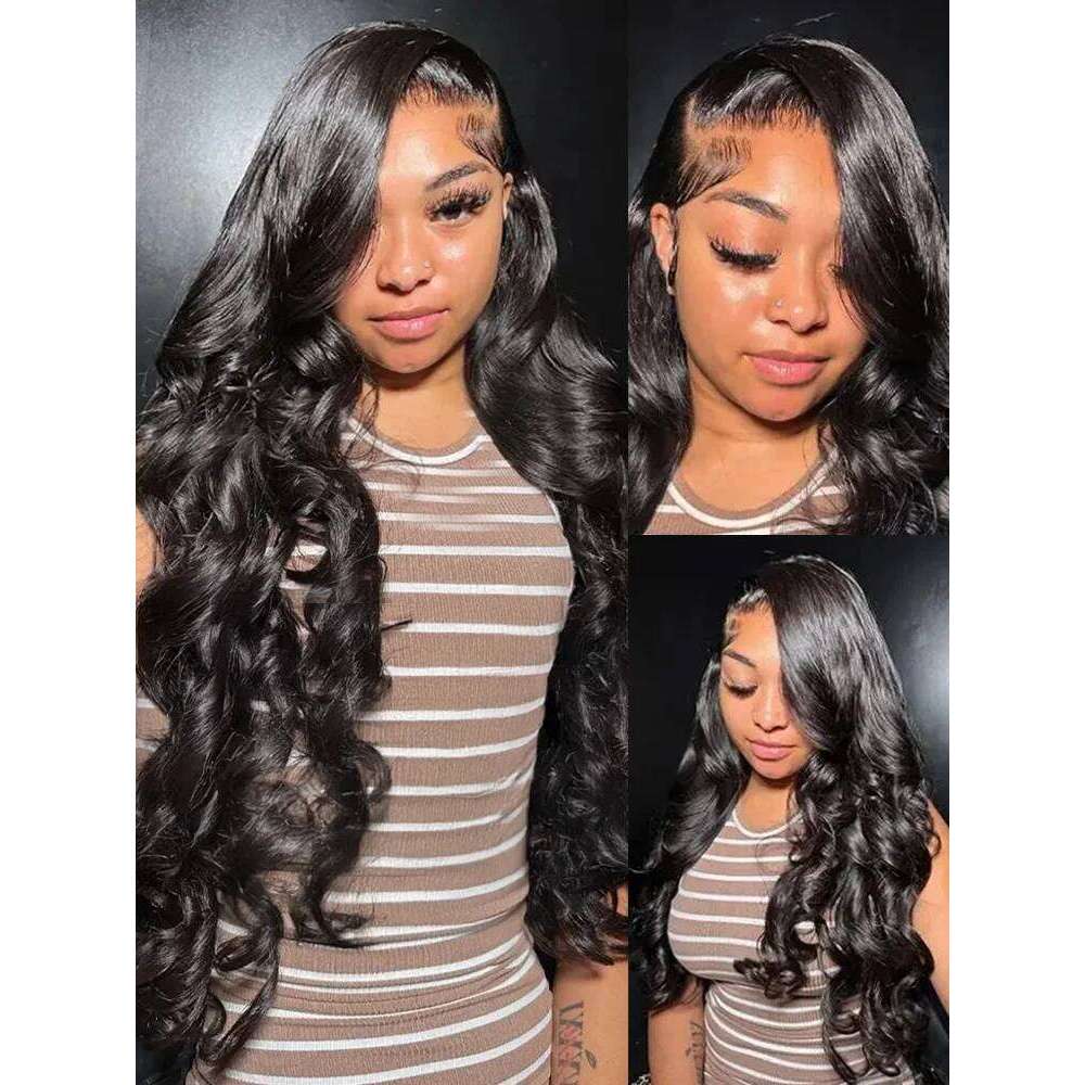 200 220 Density Body 13x6 Front Wig 30 32 40 Inch Water Wave 100 Raw Human Hair 13x4 HD Lace Frontal Brazilian Wigs