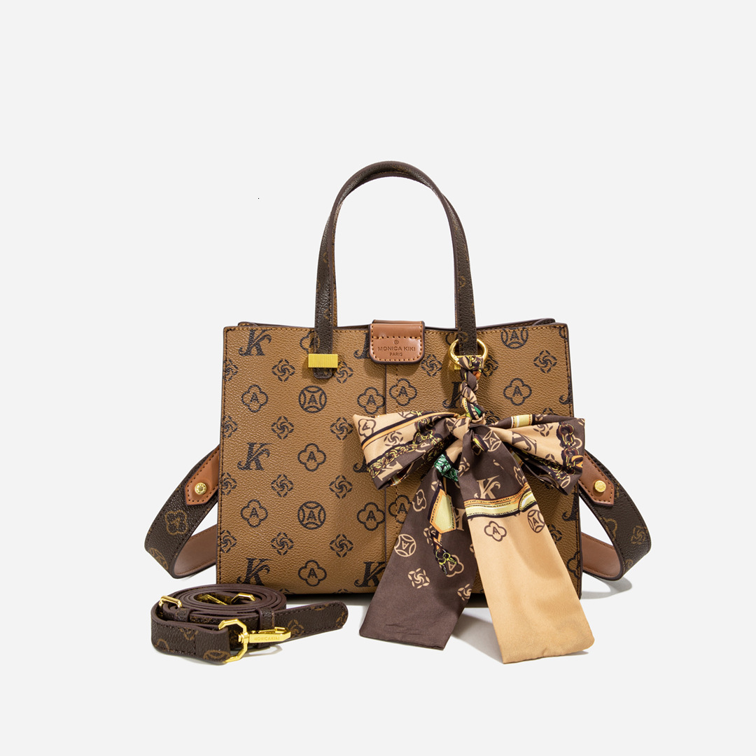 Free Delivery Designer Bag Classic Large-capacity Single-shoulder Handbag High-end Feel Light Luxury Retro Flower Crossbody Bag