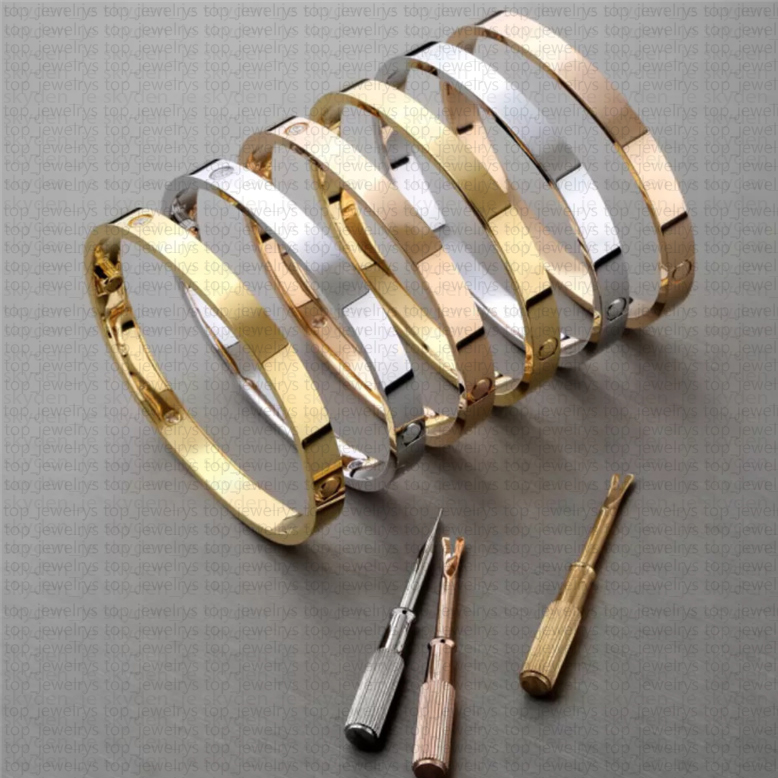 men designer bracelet Luxury Women Charm Designers bracelet Trend fashion with diamond high quality bracelets screw bangles gifts jewelry good nice pretty