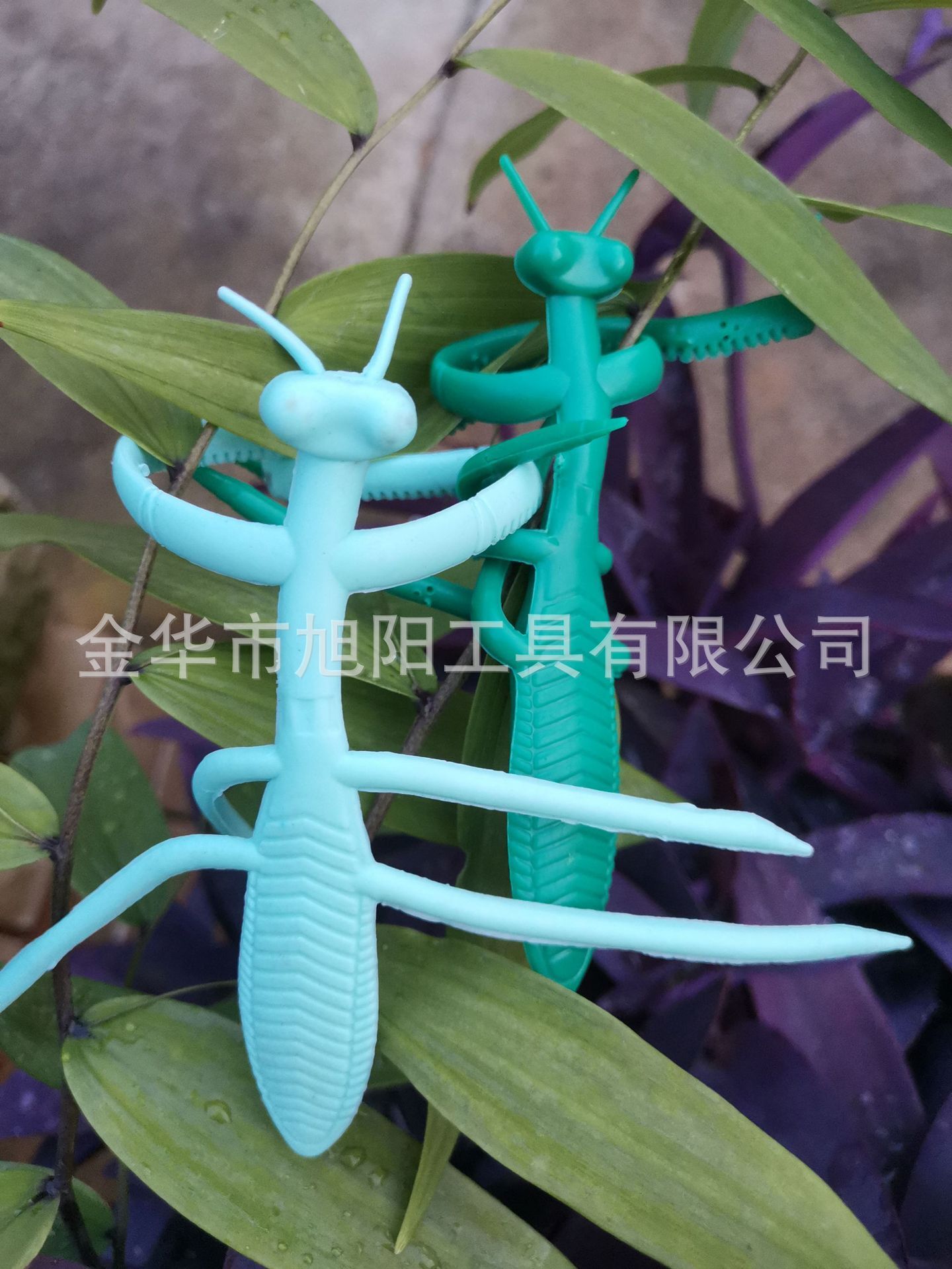 Super Cute Mantis Garden Art Cartoon Cable Ties Outdoor Courtyard Tree Branch Organizer Binding Vegetation Decoration