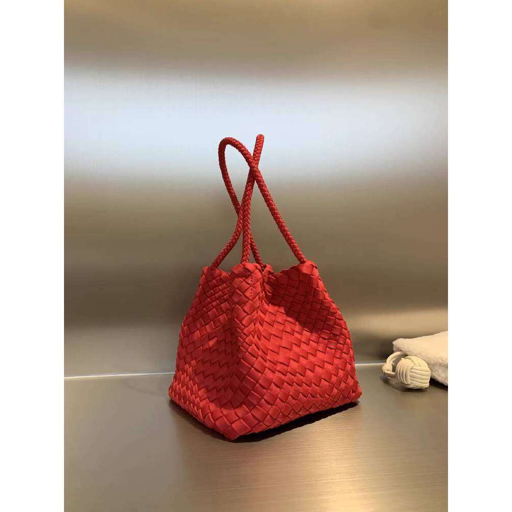 New Women s Handbag Handwoven Bucket Waterproof Canvas Casual Tote Small Square Bag Trendy