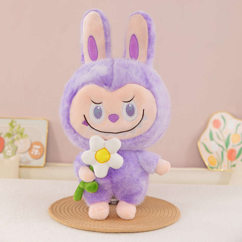 The 3rd generation product New Pop Mart Plush Toy Doll Cartoon Cute Hing Labubu Stuffed Animal Gift