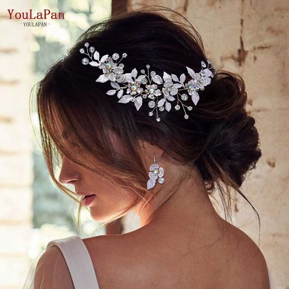 YouLaPan Woman Hair Comb Bridal Headdresses Wedding Hair Accessories Bride Tiara Hair Clip Pageant Headwear for Party HP523 Z250605
