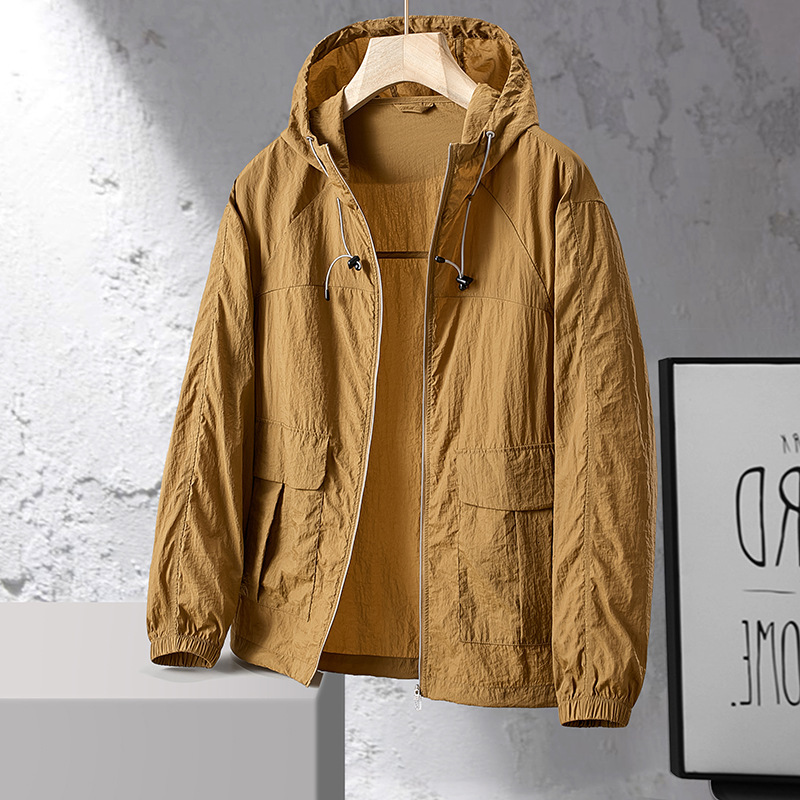 Ddmyoutdoor Outdoor Mountain Sports UPF Sun Men Summer Thin UV Resistant Breathable Ice Silk Sun Protection Clothing For Women Jogging Suit