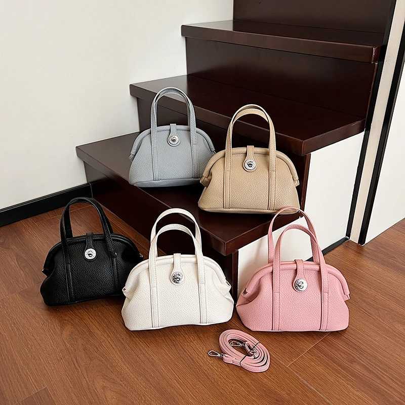 LEFTSIDE Small Shoulder Crossbody Bags PU Leather Women Underarm Bags 2025 Solid Color Top-handle Purse Female Daily Handbags M250606