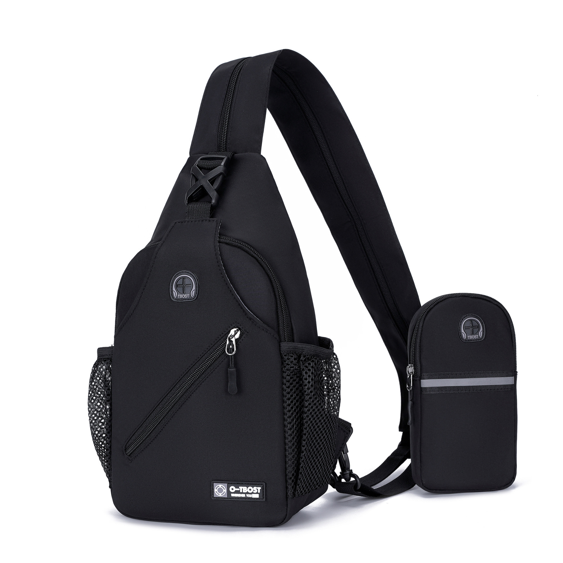 Cross border trend trend men s chest bag new fashionable multifunctional backpack designer men s waterproof large capacity crossbody bagmen