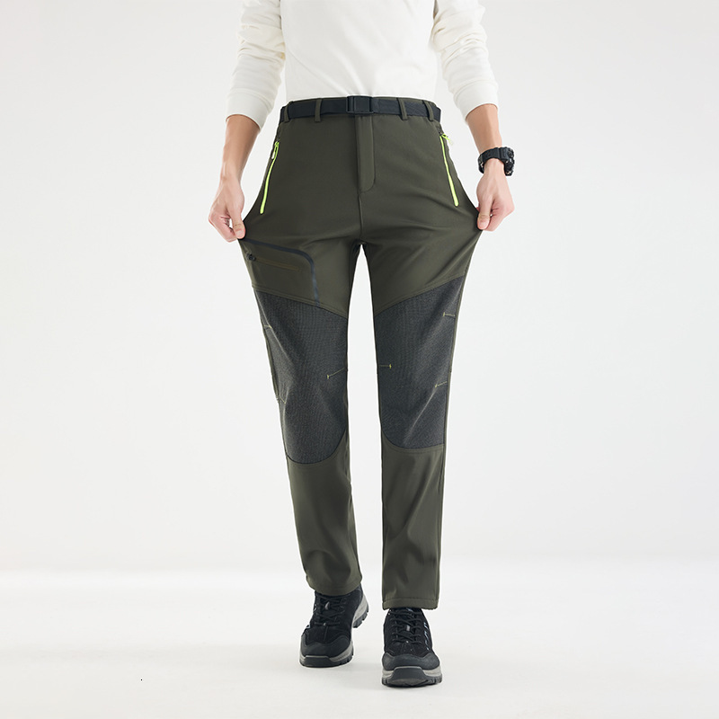 Ddmyoutdoor Outdoor Assault Men Women Waterproof Cold Resistant Windproof With Fleece Lining Warmth Soft Shell For Couples Outdoor Hiking And Skiing P