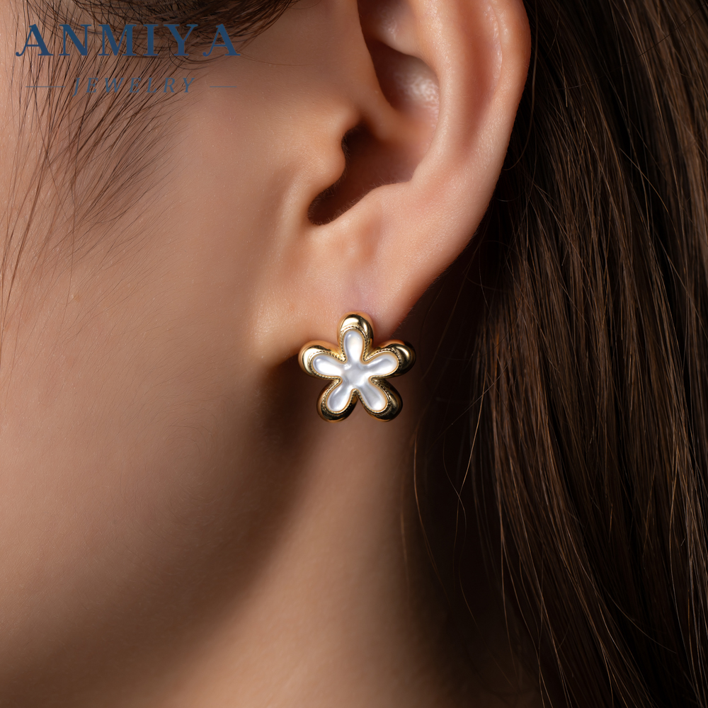 INS Hot Sale 925 Sterling Silver Luxury Four Leaf Flower Earrings Necklace Set for Parties Gifted Zircon Stones Crafted Ladies