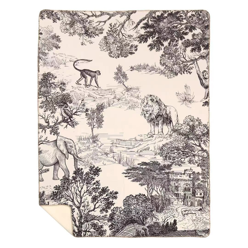 Cotton and cashmere blankets, sofas, living room decorations, leisure blankets, office nap covers, fashionable blankets Blanket