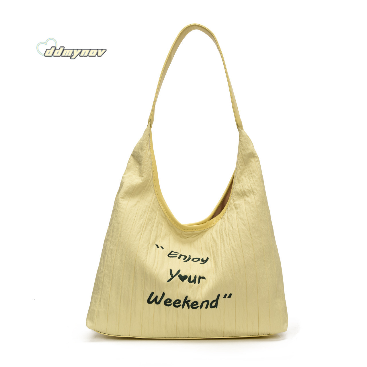 2025 New Tote Large Capacity for Women Travel Commute Shoulder Fashion Niche Versatile Handbag Bucket Underarm Bag