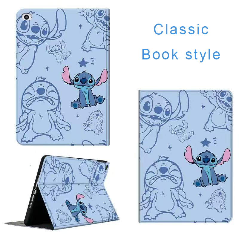 Cartoon Cute Cover For iPad 10th 10.9 9th 8th 7th 10.2 Generation Mini 4 5 6 Silicon Stand Handle Funda Case
