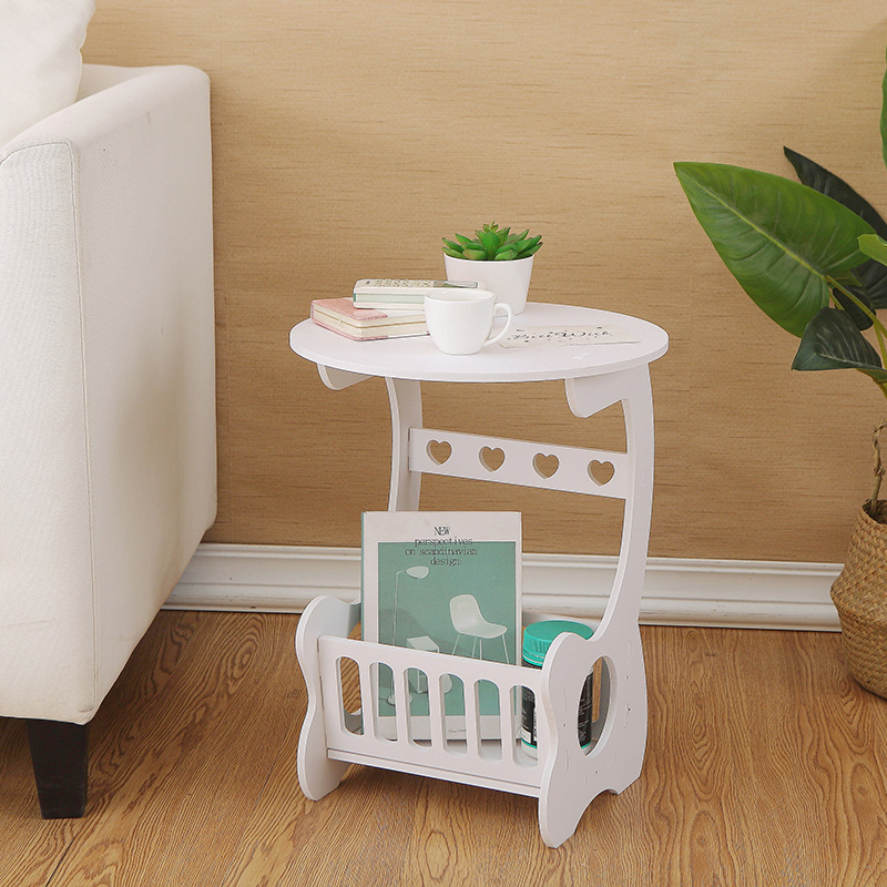 B6062 Bedside table bedroom storage cabinet living room coffee table small sofa side table
