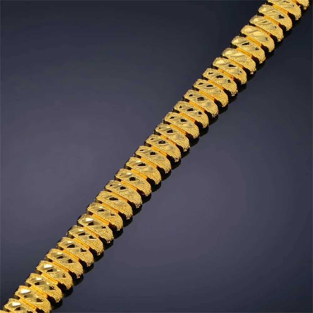 Womens Fashion Heart Chain Bracelet Gold Plated Vintage Bracelets Female Jewelry Party Anniversary Wedding Gift Wholesale W250606