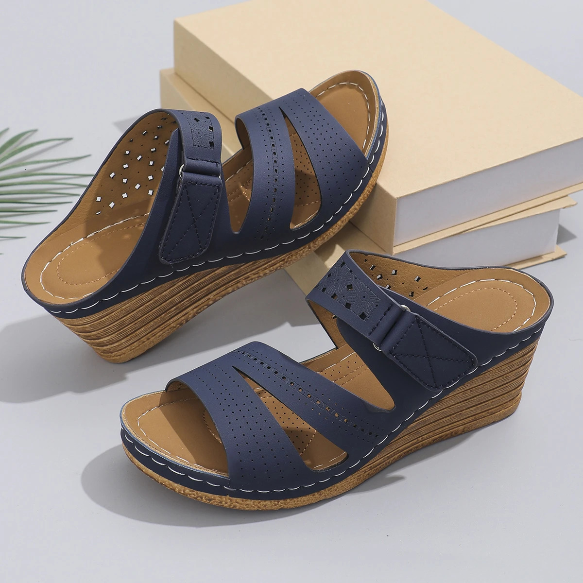 Wedges Slippers Women Summer Shoes Womens er Slippers Slides Women Outdoor Beach Platform Slippers Chanclas Mujer 250605
