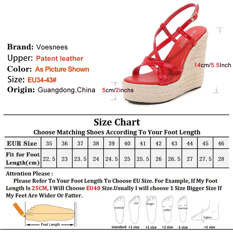 Summer Platform High Heels Comfort Wedges 14CM Catwalk Show Sandals European and American Style Sexy Fashion Stage Women Shoes 250605