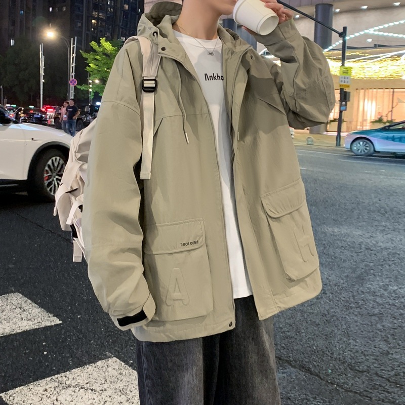 Ddmyoutdoor Workwear Assault Men S Jacket Spring And Autumn New American Trendy Brand Youth Casual Top Jogging Suit