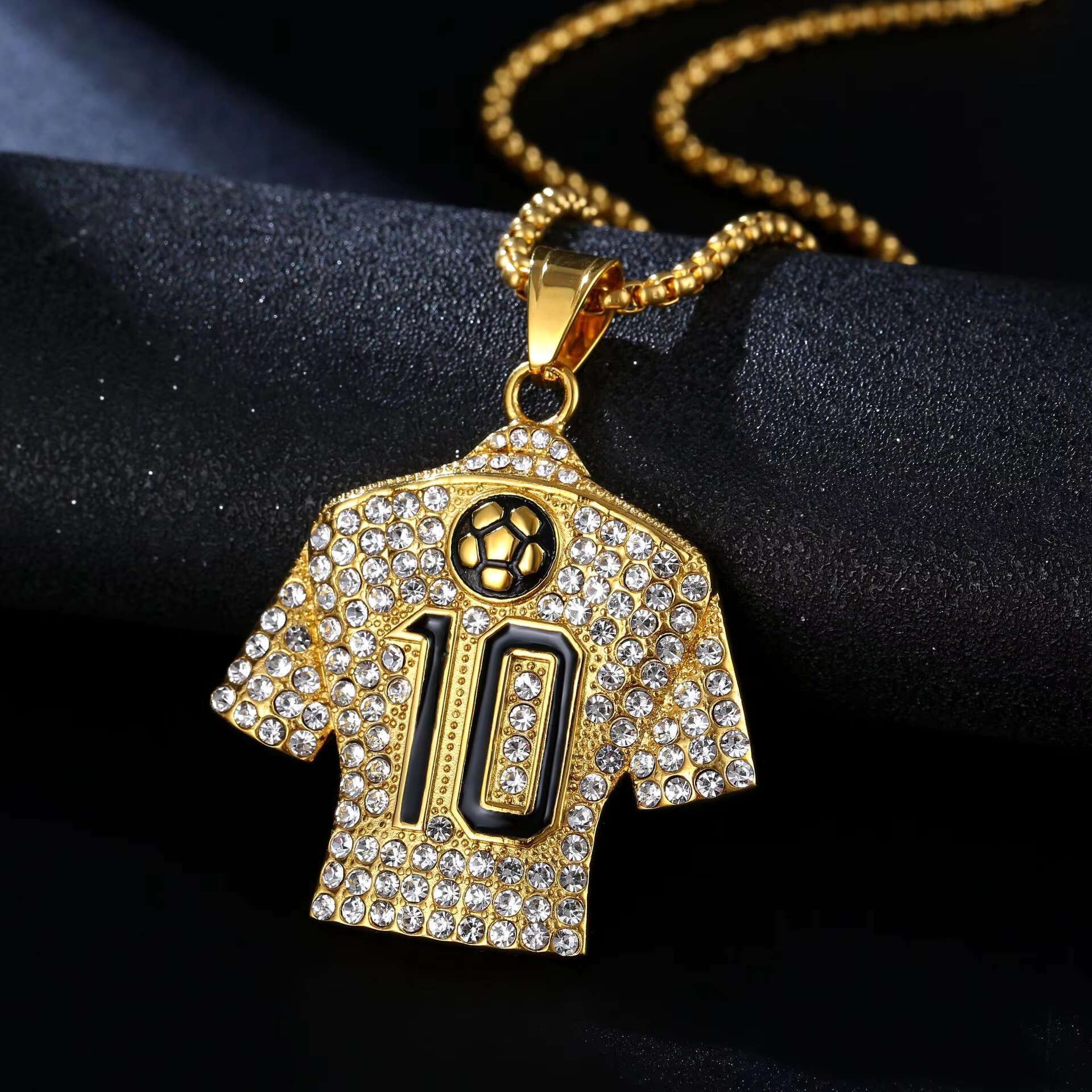 Fashion Mahomes Stainless Steel Unisex Hip Hop Pendant Necklace Gold Plated Jersey Number 15 Football Punk Link Jewelry Charms